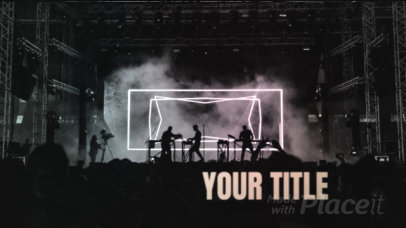 Slideshow Video Creator for Musicians Featuring Dynamic Animations 2990-el1