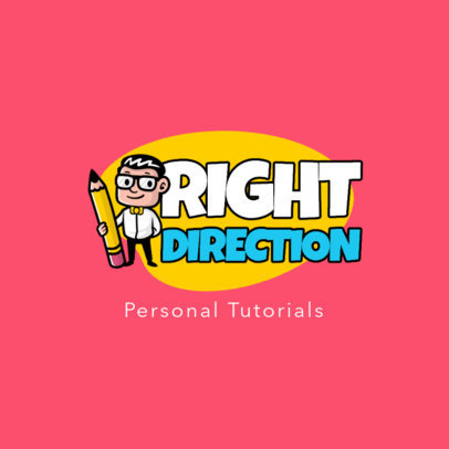 Online Logo Maker for an Educational Channel 3940a-el1