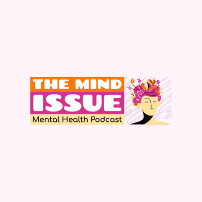 Logo Template for a Mental Health Podcast 4330a