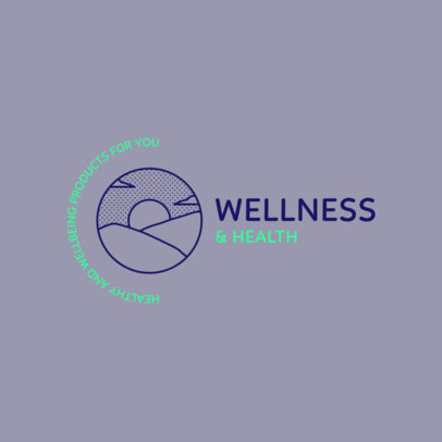 Simple Dropshipping Logo Maker for Health and Wellness Products 4355