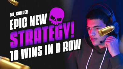 YouTube Thumbnail Design Generator With Battle Royale-Themed Graphics 3947e-el1