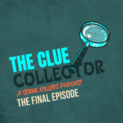 Podcast Cover Template for a True Crime-Themed Episode 4357n