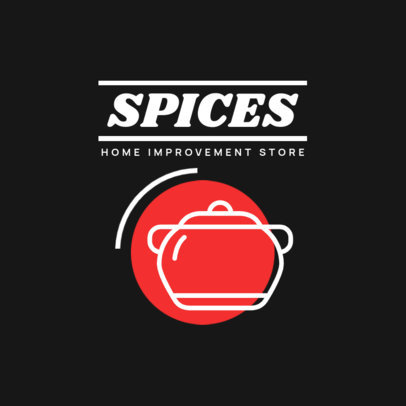 Online Logo Generator for Kitchenware Stores 3982d-el1