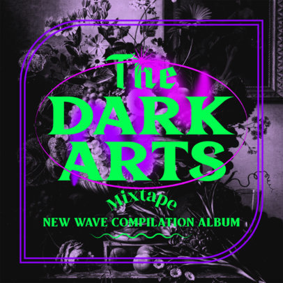 Placeit - EP Cover Art Generator for a New Wave Music Project Featuring ...