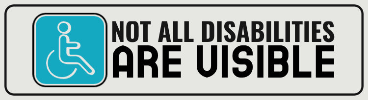 Placeit Bumper Sticker Design Maker for a Car Decal With Wheelchair Badge