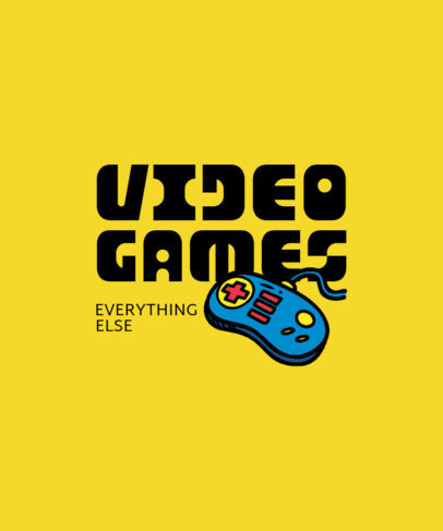 Placeit - T-Shirt Design Maker Featuring Gaming-Themed Graphics
