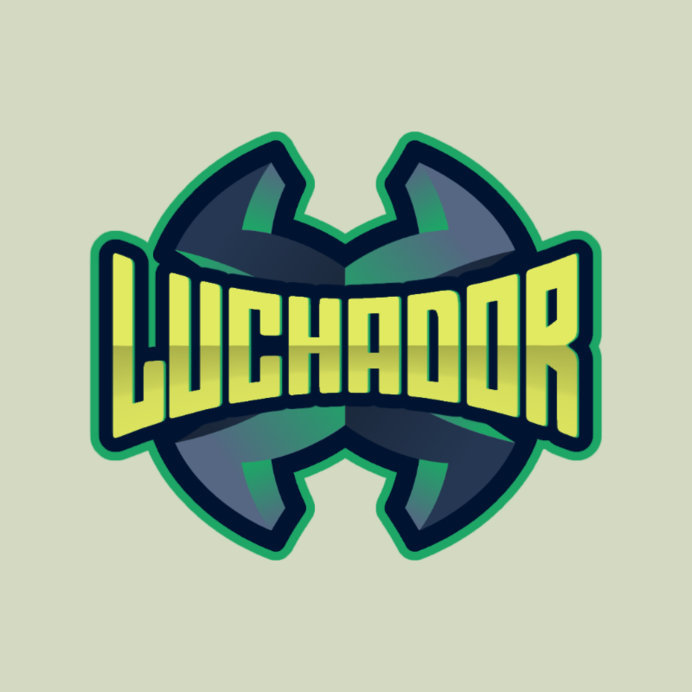 Placeit Logo Template for a College Wrestling Team Featuring an Abstract Symbol