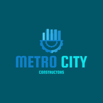 Placeit Civil Engineer Logo Creator With A Construction Helmet Graphic