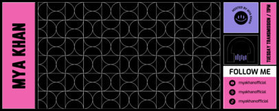 Placeit - Twitch Profile Banner Template for Streamers Featuring a ...