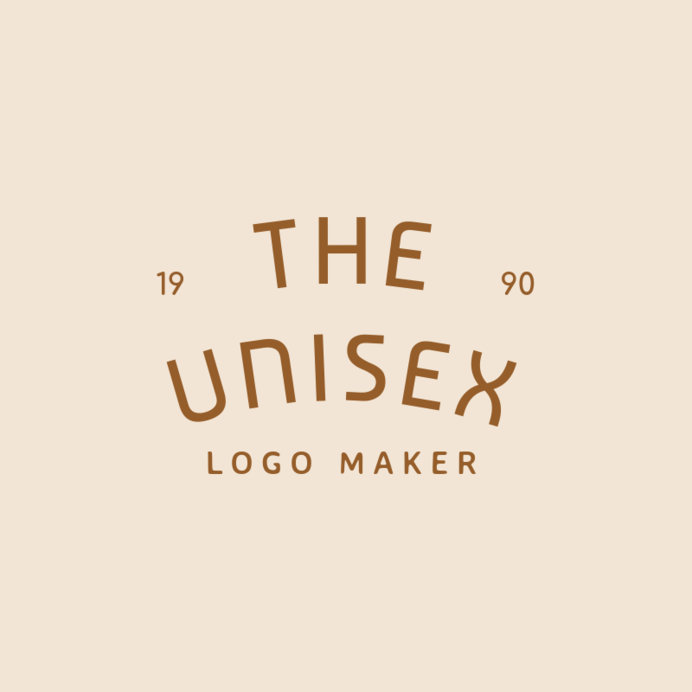 Placeit Apparel Logo Maker with Curved Minimalist Text