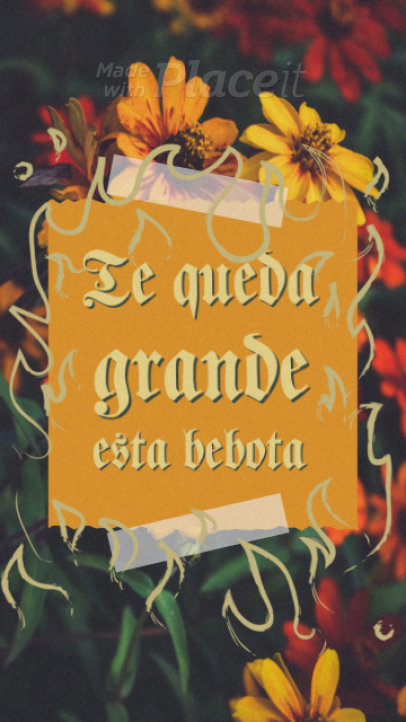 Instagram Story Video Generator With a Song Lyric Inspired by Shakira