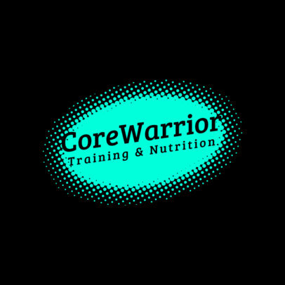 Logo Generator for a Training and Nutrition Center