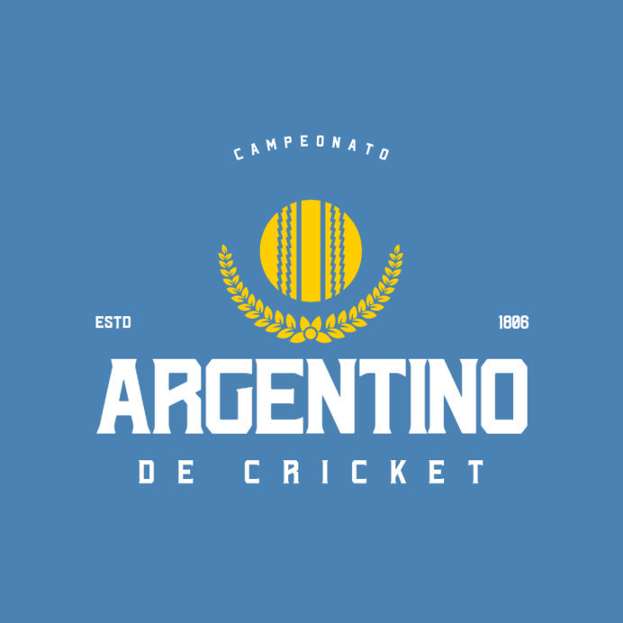 Placeit Cricket Championship Logo Maker Featuring an Illustrated Ball