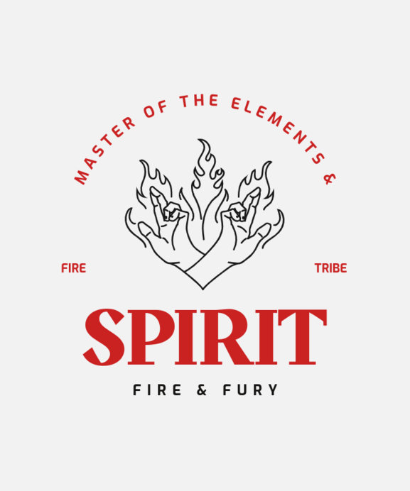 Placeit - T-Shirt Design Creator Featuring a Fire Theme Inspired by The ...