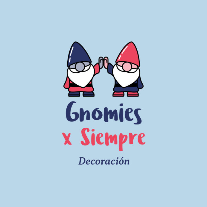 Placeit Home Decor Store Logo Creator Featuring HighFiving Gnomes