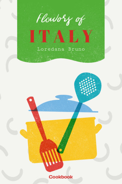Italian Cookbook Cover Maker 547e