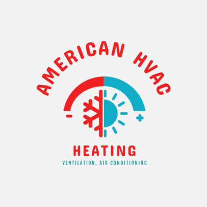 Heating Installation Service Logo Maker 1505d