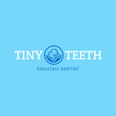 Logo Creator for Pediatric Dentist 1487e