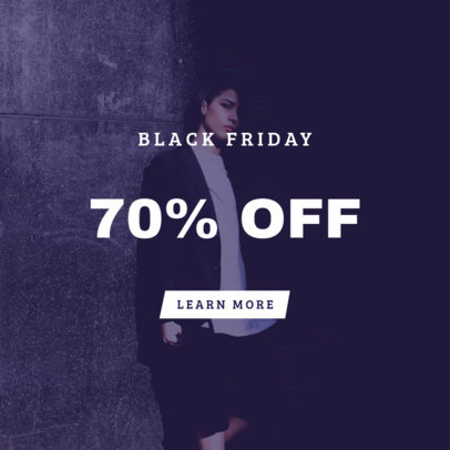 Black Friday Online Banner Maker for a Huge Discount Offer 754b