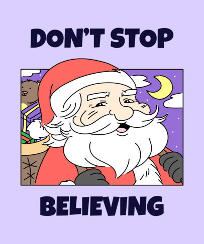 Ugly Christmas T-Shirt Design Maker with Santa Graphics 835