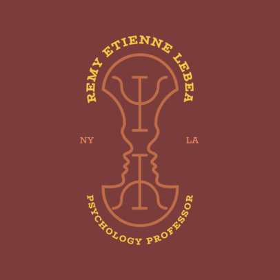  Therapist Logo Maker for Psychology Professors1522d