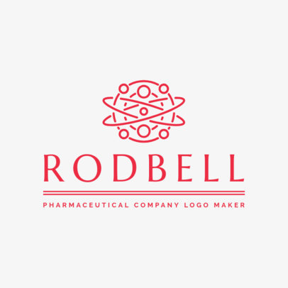 Logo Maker with Atomic Clip Art 1856a