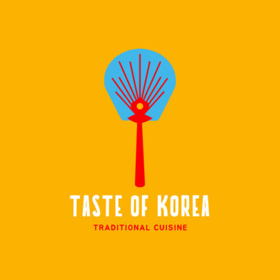 Korean Food Logo Maker Online Logo Maker Placeit