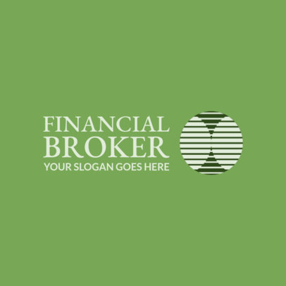 Online Logo Generator for Financial Brokers 1160g