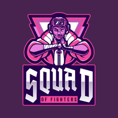 Apex Legends Allusive Logo Template Featuring a Female Character 2791o