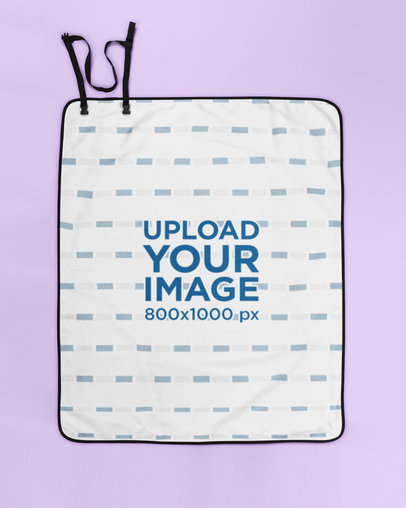 Download Blanket Mockup Generator Try 15k Mockups For Free Placeit