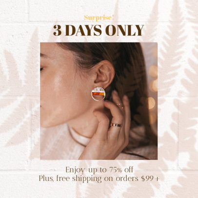 Fresh Instagram Post Generator for a Tempting Promotion 2456c