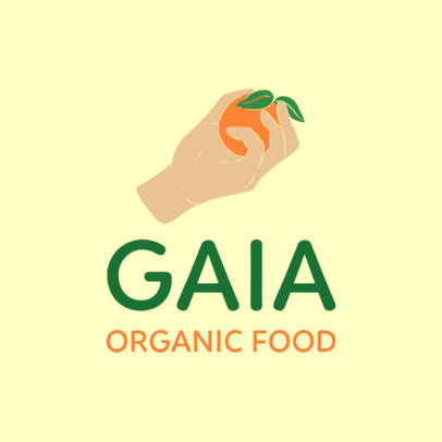 Logo Generator for an Organic Food Marketplace 3696u