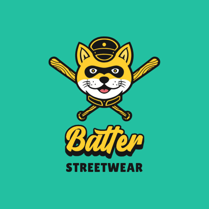 Placeit Clothing Brand Logo Maker with a Cartoonish Animal Graphic