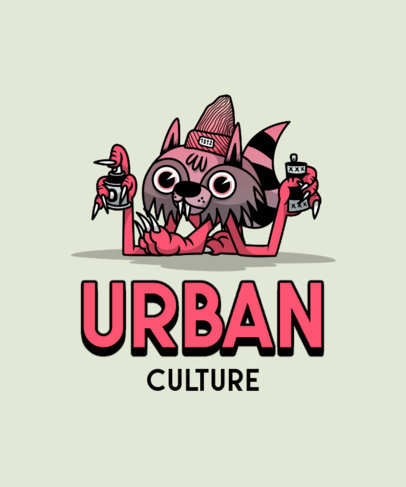 Placeit - Illustrated T-Shirt Design Creator for a Streetwear Brand ...