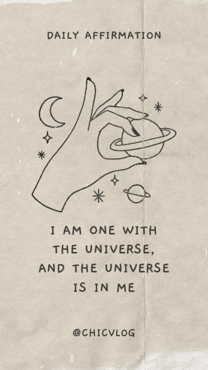 Spiritual Captions For Instagram Placeit - Instagram Story Maker Featuring Mystical Illustrations And Spiritual  Quotes