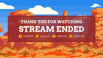 Placeit - Twitch Screen Video Maker Featuring Pixel-Art Graphics and a ...