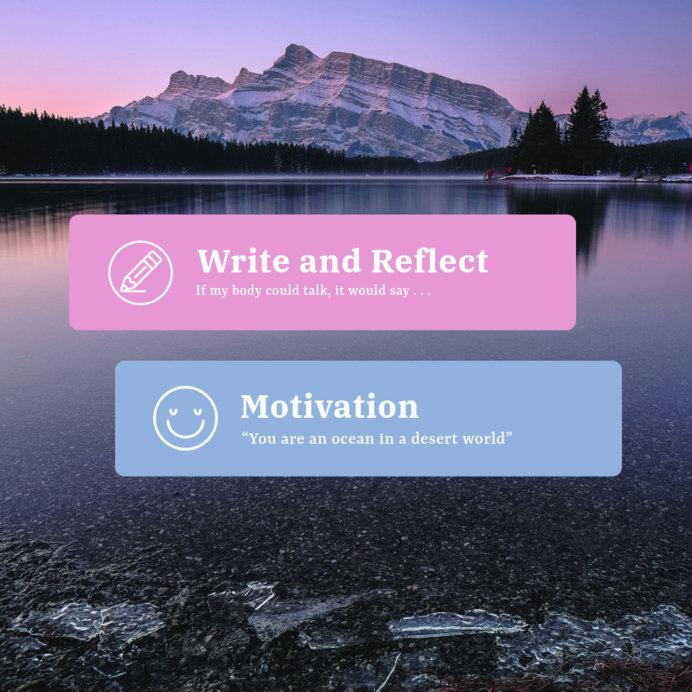 Placeit - Instagram Post Design Maker to Make a Mindful Reflection