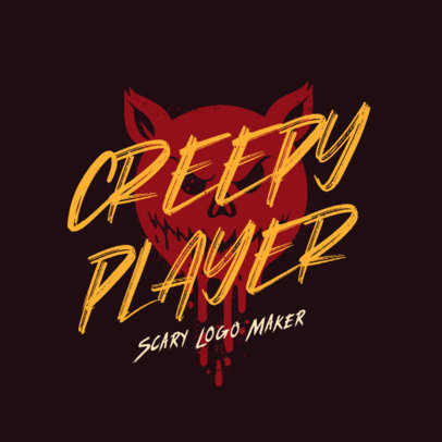 Placeit - Scary Logo Maker for a Daring Gamer