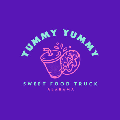 Minimalistic Logo Creator for a Desserts Food Truck 1213m-4138