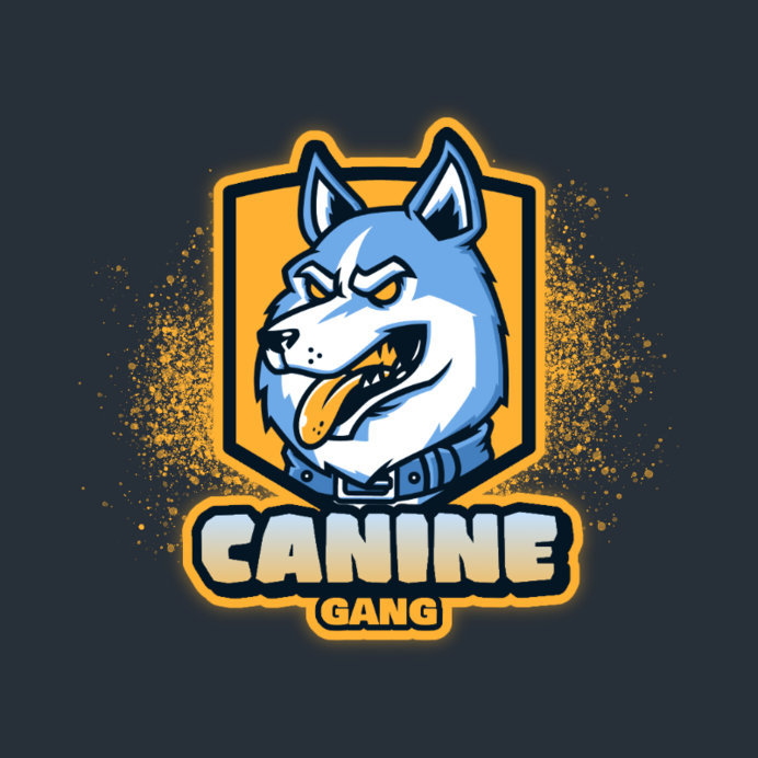 Placeit Logo Template for an eSports Squad Featuring an Aggressive