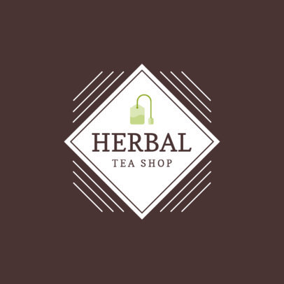 Logo Generator for a Modern Tea Shop 1344f-144-el