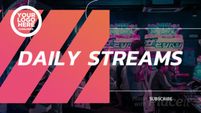 Intro Video Creator with a Trendy Layout for Gaming Streamers 2810-el1